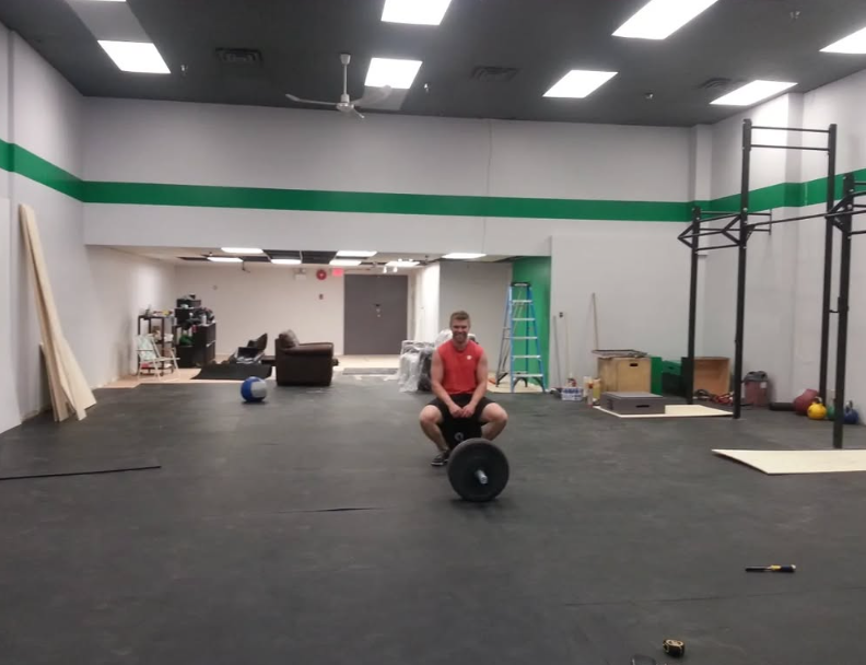  July 2013 a 26 year old Thor completing the final build out of Raincity Athletics. 