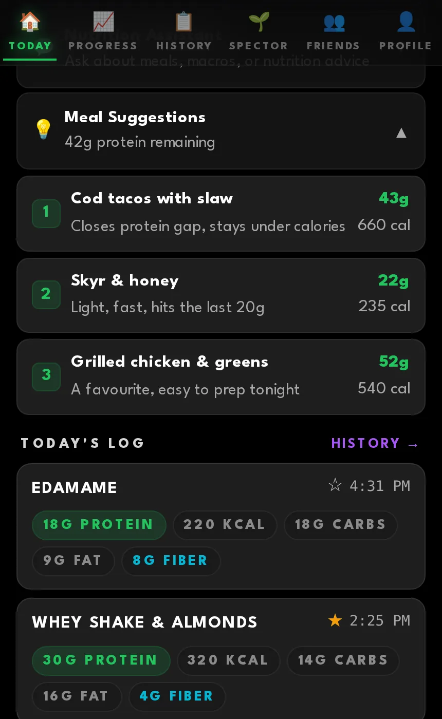 Suggestions that know your day