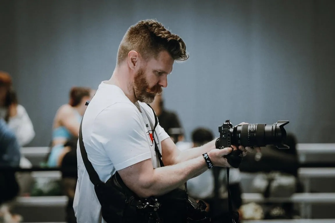 behind the lens