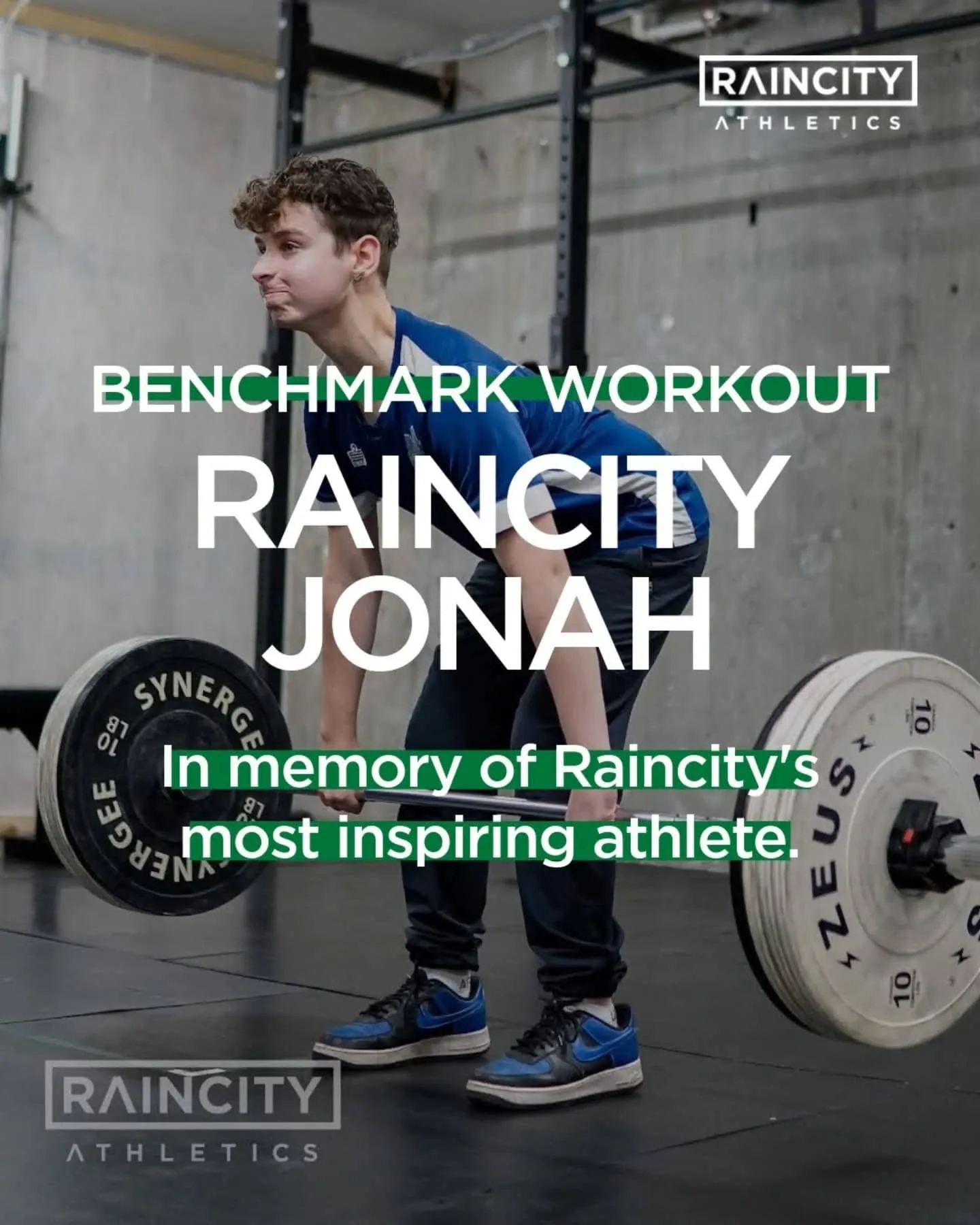 #RaincityJonah: Our Newest Benchmark Workout
