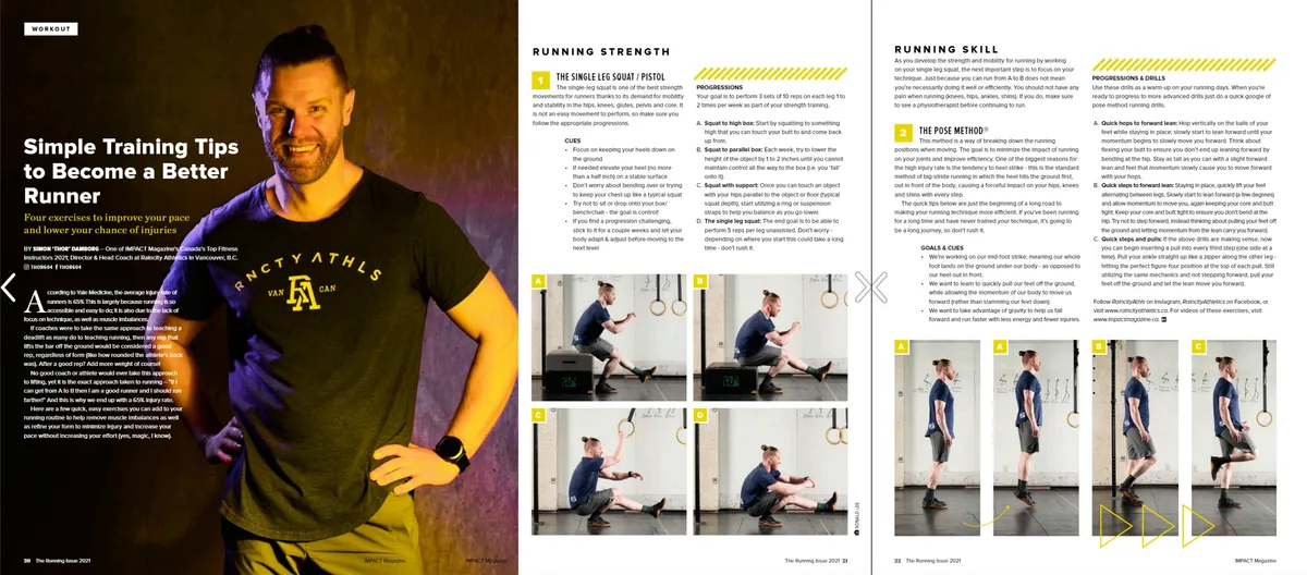 Impact Magazine: Runners Workout