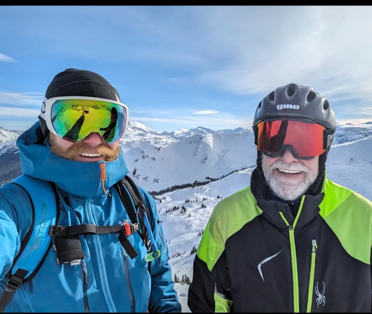 Whistler ski day, Dec 2023