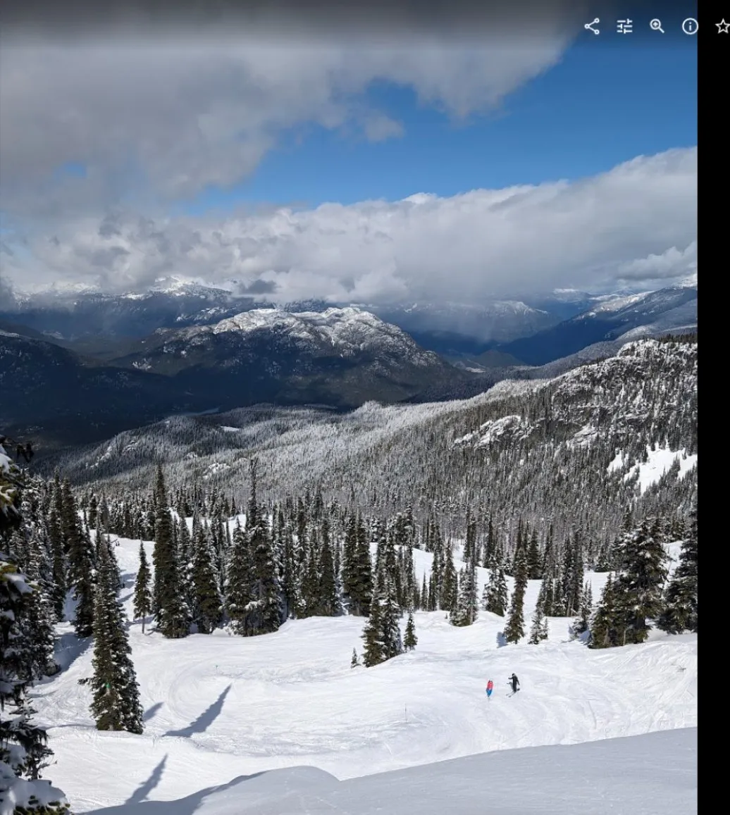 Whistler ski day, Apr 2024