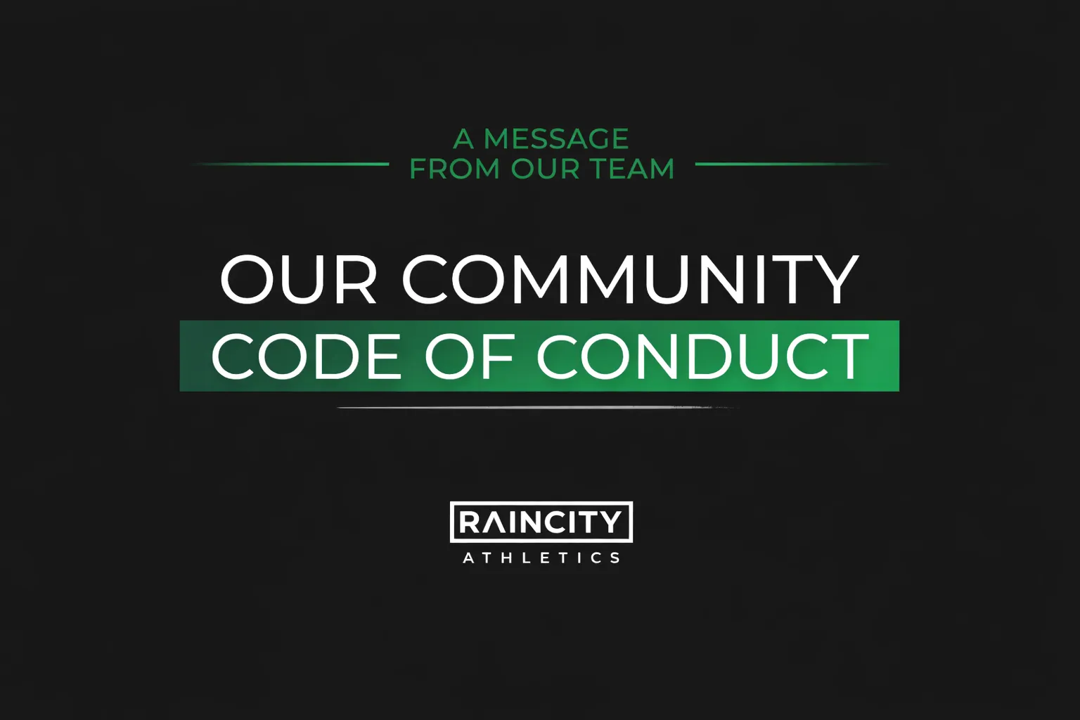 Raincity's Community Code of Conduct